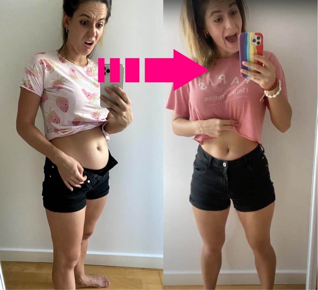 before vs after using lulutox